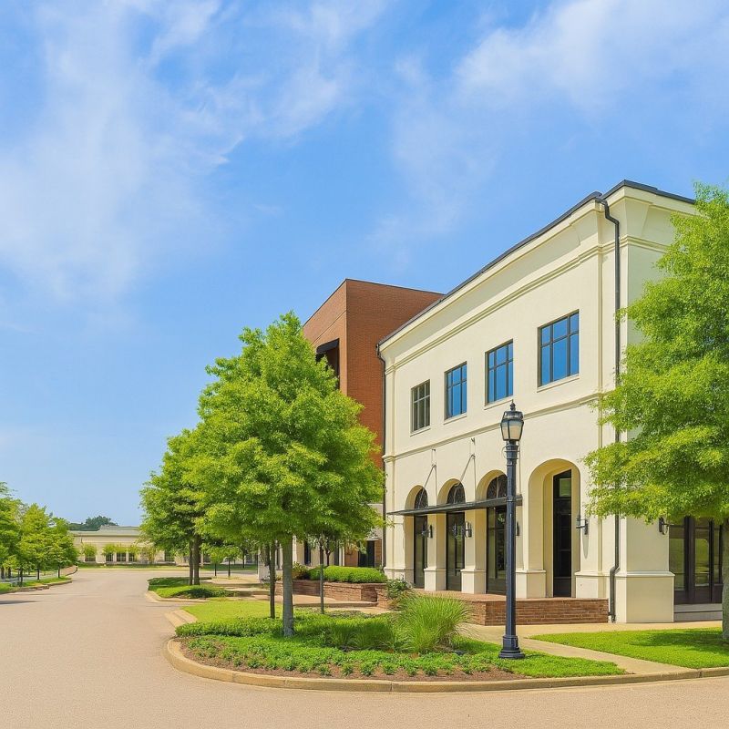 Commercial Building Stucco